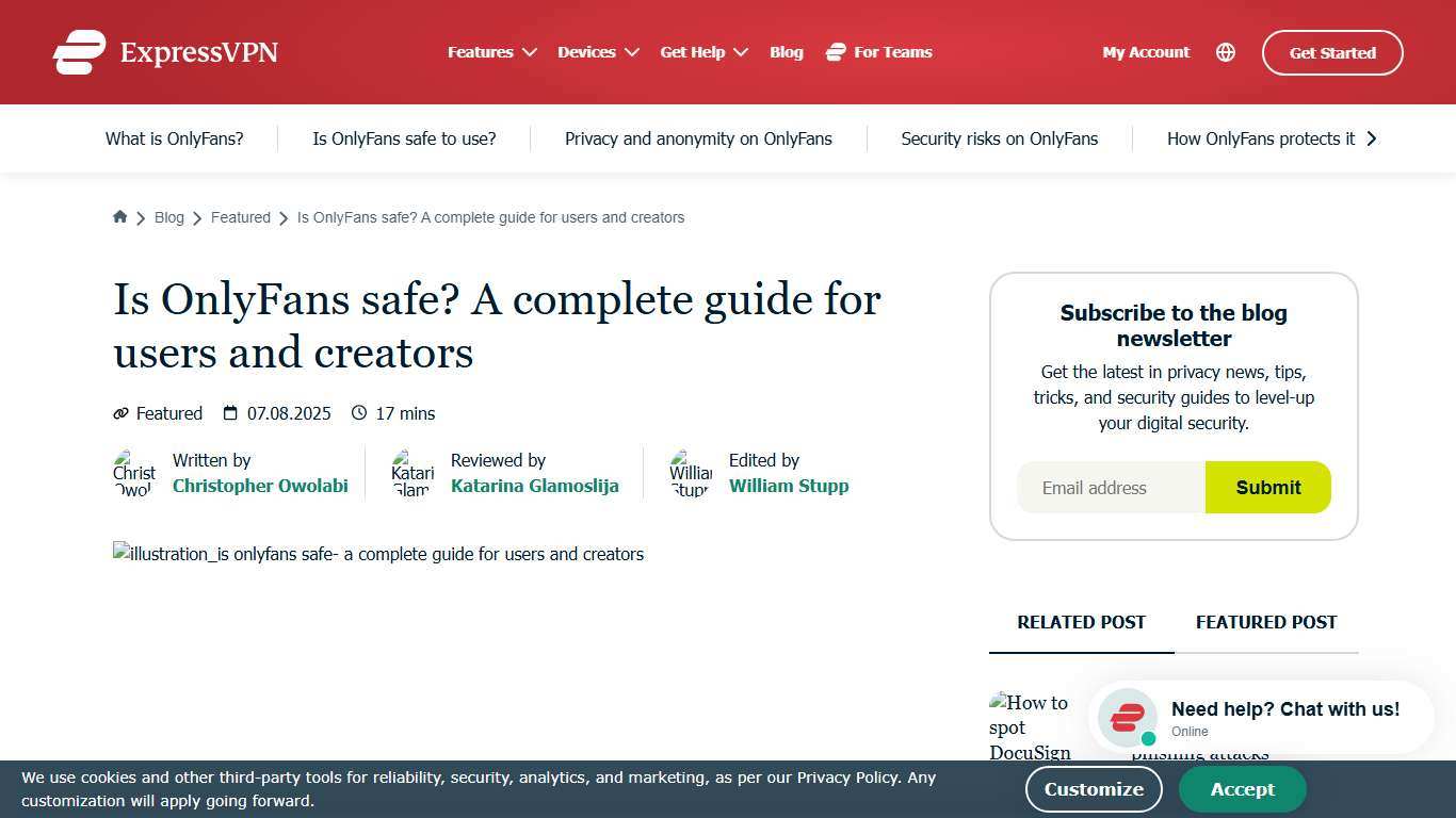 Is OnlyFans safe? A complete guide for users and creators